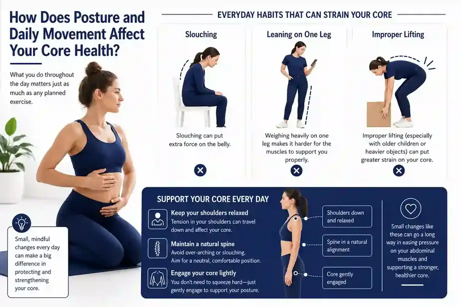 How Does Posture and Daily Movement Affect Your Core Health Warwickshire?