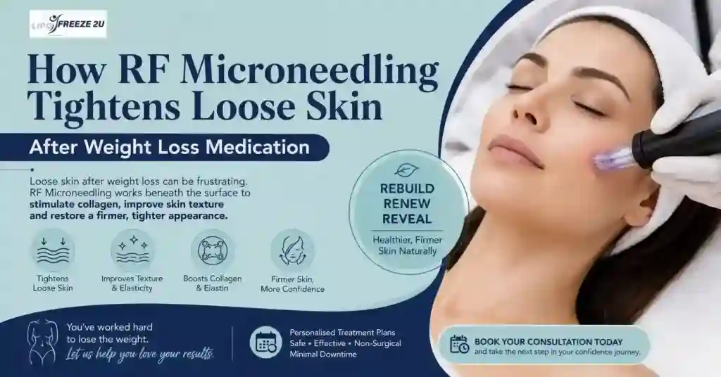 How RF Microneedling Tightens Loose Skin After Weight Loss Medication